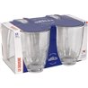 SET 4 VASOS TRANSPARENTE 360CC GIGOGNE