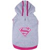 SUDADERA PARA PERRO XXS COTTON BRUSHED SUPERMAN GREY