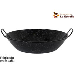 PAELLERA HONDA BORDONADA 50CM-18L JASPEADA