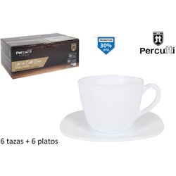 SET CAFE 12 PCS OPAL PERCUTTI