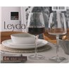 SET 6 COPAS VINO 43CL LEYDA