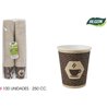 SET-100 VASO CARTON CAFÉ 250CC ALGON