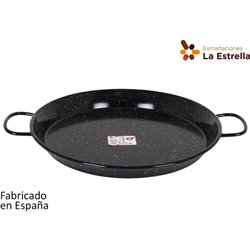 PAELLERA VALENCIANA 40CM JASPEADA