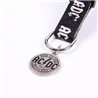 PETRAL PARA PERRO S/M ACDC BLACK