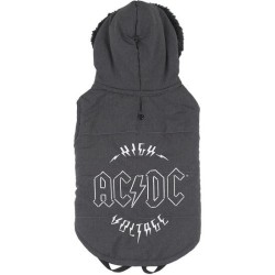 ABRIGO ACOLCHADO PARA PERRO XS ACDC GRAY