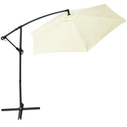 PARASOL EXCÉNTRICO 300 CM CON MÁSTIL DE ALUMINIO 4,2 CM