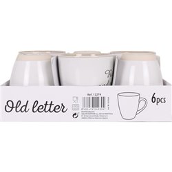 MUG JUMBO 450CC OLD LETTER