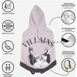 SUDADERA PARA PERRO M DISNEY VILLANAS LILAC