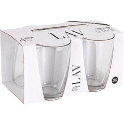 SET 4 VASOS 415CC VEGA BEST OFFER