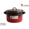 OLLA RECTA C/TAPA 20CM - 3,5L FUEGO