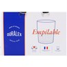 SET 6 VASOS TRANSPARENTE 16CL APILABLE