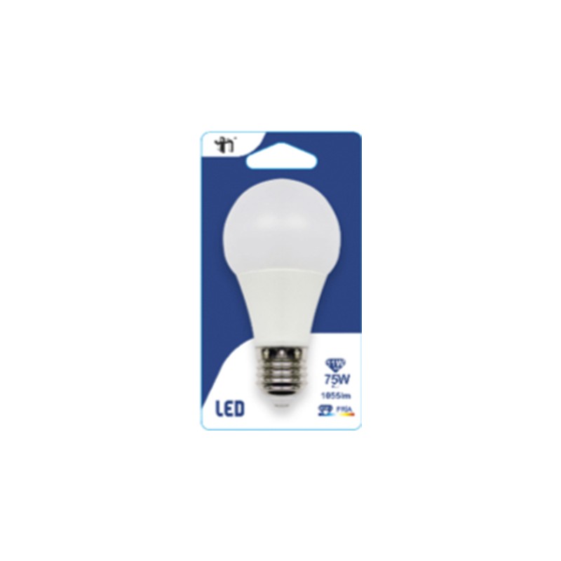 BOMBILLA LED ESTANDAR A60 E27 11W (=75W) 1055LM 6000K 15000H BL.1