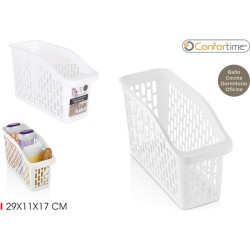 ORGANIZADOR MULTIUSOS PLÁSTICO 29X11X17CM CONFORTIME