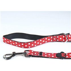 CORREA PARA PERROS S MINNIE RED