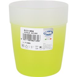 VASO 330CC CRISTALWAY - COLORES SURTIDOS