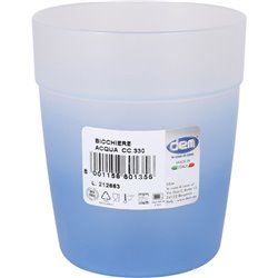 VASO 330CC CRISTALWAY - COLORES SURTIDOS