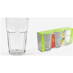 SET 3 VASOS REFRESCO 360CC ARAS