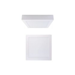 PLAFÓN SUPERFICIAL LED SMD CUADRADO BLANCO 18W/ 1600LM 7HSEVENON DECO