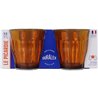 SET 4 VASO 31CL AMBAR PICARDIE