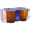 SET 4 VASO 31CL AMBAR PICARDIE