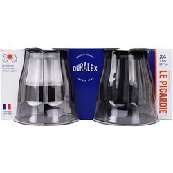 SET 4 VASO 31CL GRIS PICARDIE