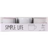 MUG 235CC SIMPLE LIFE - COLORES SURTIDOS