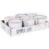 MUG 235CC SIMPLE LIFE - COLORES SURTIDOS