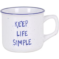 MUG 235CC SIMPLE LIFE - COLORES SURTIDOS