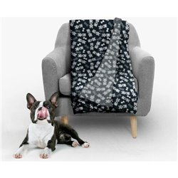 MANTA PARA PERRO 100 X 150 CM ACDC BLACK