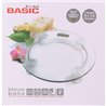 BASCULA BAÑO DIGITAL 150KG RED. BASIC HOME