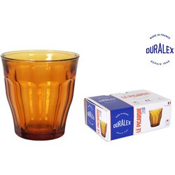 SET 6 VASO 25CL AMBAR PICARDIE