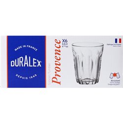 SET 6 VASOS TRANSPARENTE 13CL PROVENCE