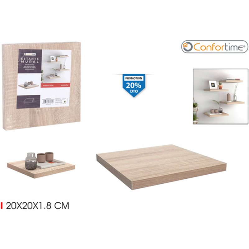 ESTANTERIA MADERA MELAMINA 20X20SONOMA-CONFORTIME