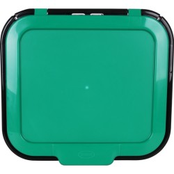 CUBO BASURA COVERLINE 44L NEGRO/TAPA VERDE