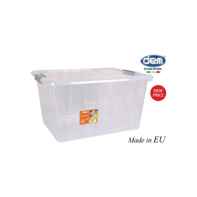 CAJA ALMACENAJE C/TAPA 50L THAIS