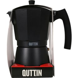 CAFETERA 9 SERV.INDUCCION DARKBLACK QUTTIN