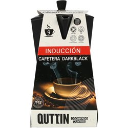 CAFETERA 9 SERV.INDUCCION DARKBLACK QUTTIN