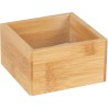 CAJA ORDENACION BAMBU 9X9X5CM