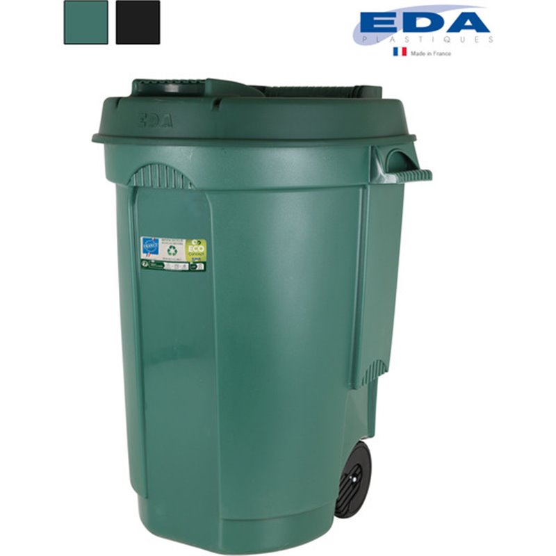 CUBO JARDIN CON RUEDAS 110 LT. EDA