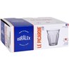 SET 6 VASOS TRANSPARENTE 16CL PICARDIE