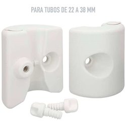 CONJUNTO 4 SOPORTES DE CARPA 23X23X25 CM