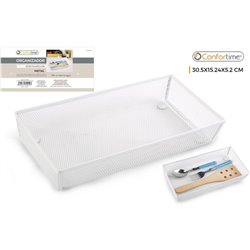 ORGANIZADOR METAL 30.5X15.24X5.2CM CONFORTIME