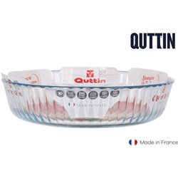 MOLDE TARTA VIDRIO 26CM QUTTIN