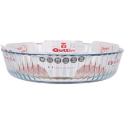 MOLDE TARTA VIDRIO 26CM QUTTIN