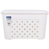 CESTA ROPA C/TAPA 23,6 L ARIANNA BLANCO