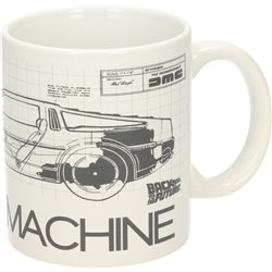 TAZA TIME MACHINE REGRESO AL FUTURO