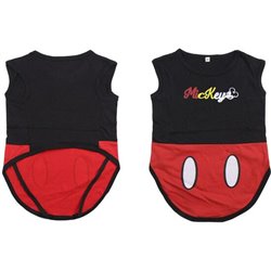 CAMISETA PARA PERRO SINGLE JERSEY MICKEY RED