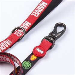 CORREA PREMIUM PARA PERROS S MARVEL RED