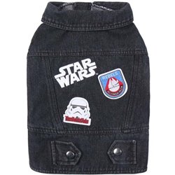 CHAQUETA VAQUERA PARA PERROS XS STAR WARS GRAY