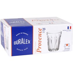 SET 6 VASOS TRANSPARENTE 9CL PROVENCE